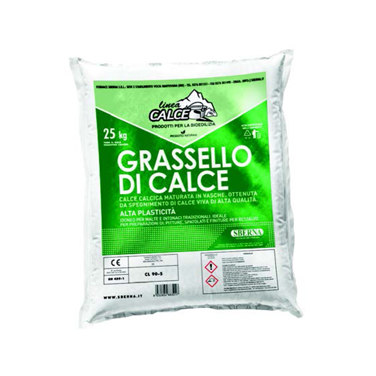 Grassello di calce, vendita e acquisto, Leganti